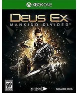 Deus Ex: Mankind Divided (Microsoft Xbox One 2016) Disc Only Rated M Squ... - £2.77 GBP