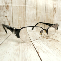 Guess by Marciano Black Metal Half Rim Eyeglasses FRAMES - GM103 BLK  54... - $34.60