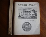 Caroll County Tennessee History 1822 1972 150th Sesquicentennial Booklet... - $66.50