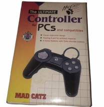 Mad Catz The Ultimate Controller For Pcs And Compatibles Vintage 1996 - £22.05 GBP