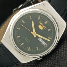 Vintage Seiko 5 Auto 6319A Japan Mens D/D Original Dial Watch 608h-a316721-6 - £31.46 GBP