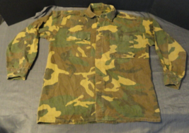 Vintage Bdu Woodland Camouflage Jacket Turkish Turkey Military (Sat) Special Xl - £44.27 GBP