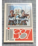 1987 Vintage Ukrainian Wall Calendar Sightseeing - $432.62 MXN