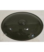 Vintage Green/White Stoneware Oval Casserole Hall? Replacement Lid #117 - $348.75 MXN