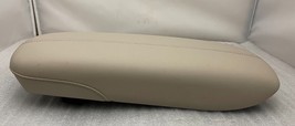 XTS 2013-2018 beige leather center console armrest lid top. Light tan. S... - $64.99