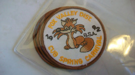 1992 FOX VALLEY DISTRICT SPRING CARNIVAL POCKET PATCH - $9.00