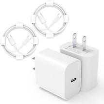 Iphone 16 Charger Fast Charging, Usb C Charger, 2-Pack 6 Ft Usb C Cable ... - $41.93