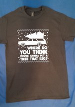 Where You Gonna Put Tree That Big? Bend Over Christmas Matching T-shirts - $14.24