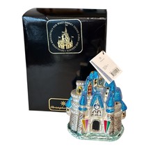 Christopher Radko Cinderella Castle Ornament Original Box Disney World E... - $2,935.12 MXN