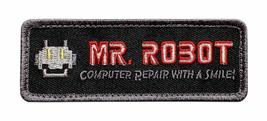 MR Robot Fsociety Computer Repair Smile Patch [Hook Fastener - MR5] - £9.58 GBP
