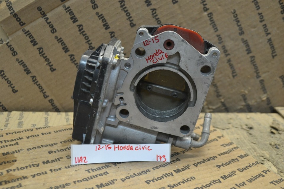 12-15 Honda Civic Throttle Body OEM Assembly GMF3B 173-11A2 - $24.49