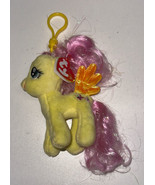 2015 New TY Sparkle MLP 5” My Little Pony FLUTTERSHY Plush Key Backpack ... - £7.07 GBP