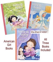 Bitty Baby Collection by American Girl Books 3 hardcover childrens books - £10.34 GBP