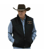 Men&#39;s Black Yellowstone Kevin Dutton Woolen Black Vest Jacket - Winter o... - £85.71 GBP