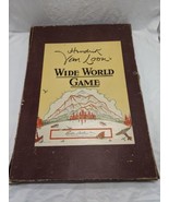 Vintage 1933 Hendrik Von Loons Wide World Game Parker Brothers Board Game - £214.07 GBP