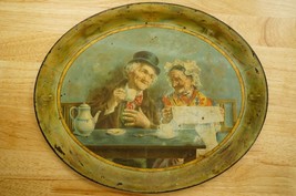 Vintage Metal Thurston &amp; Kingsbury Bangor Maine Coffee Advertising Oval ... - $1,383.83 MXN