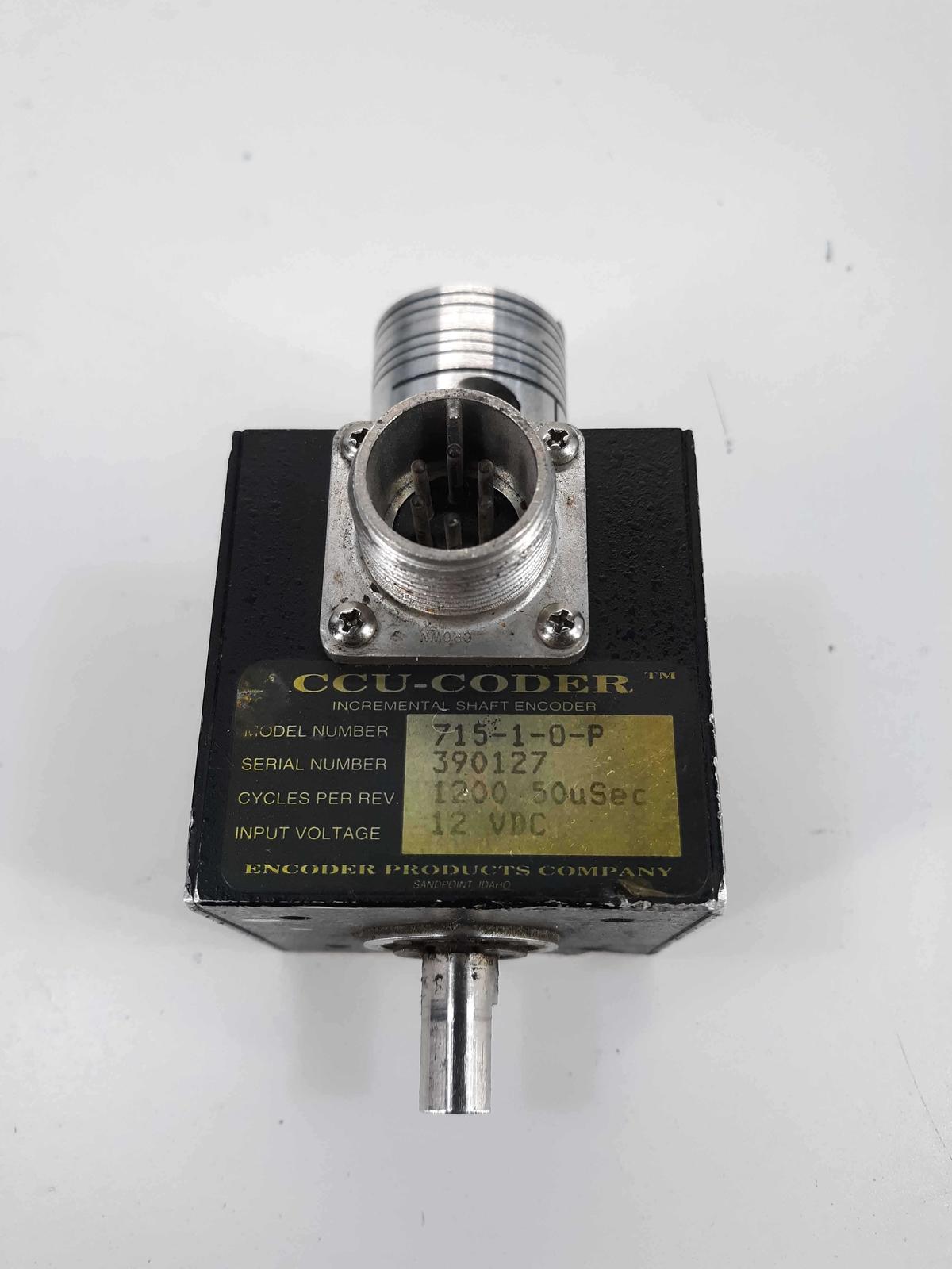 Accu-Coder 715-1-0-P Incremental Shaft Encoder - $125.00