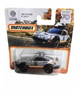 1985 Porsche 911 Rally Matchbox 2023 70th 1-100 Gray 6 Spoke Wheels 1:64... - $18.69