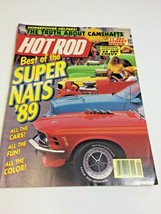 Vintage Hot Rod Magazine - September 1989, Special Coverage of Super Nat... - $4.93