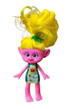 Trolls Band Together Trendsettin Viva Pink Girl Doll Dreamworks Mattel 7 Inch - £6.09 GBP