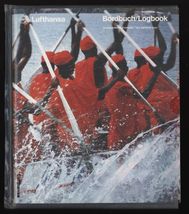 July 1981 LUFTHANSA Bordbuch/Log book with sleeve - Maps articles advert... - $12.95
