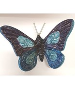 Tilnar Art - Blue Butterfly (S) - 6.5cm high, 13.5cm wide - Recycled Alu... - £15.26 GBP