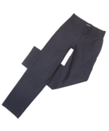 NWT Eileen Fisher Straight in Ink Blue Washable Stretch Crepe Pull-on Pants XS - $100.00
