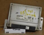 2002 Hyundai Sonata 2.7L Engine Cont Unit ECU 3910937150 Module 125-5D8 - $19.59