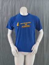 Vintage Graphic T-shirt Go Healthy Planters Peanuts - Men&#39;s Large - £38.75 GBP