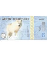 Arctic Territories, $6, 2013 Polymer, UNC., Wolve  # 11 - $3.95