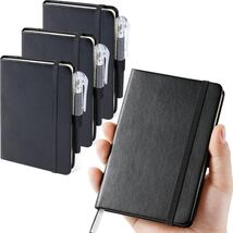 (3 Pack) Pocket Notebook Journal, Hardcover Small Mini Notebooks with Pe... - $25.09 CAD