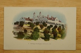 Vintage Udb Postcard California Pmc Private Mailing Burrage Residence Redlands - £10.19 GBP