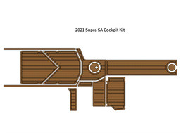 2021 Supra SA Cockpit Kit Mat Boat EVA Foam Teak Deck Flooring Pad Self Adhesive - £478.72 GBP