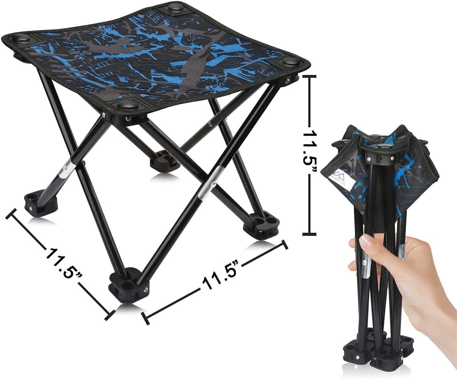 Camping Stool Portable Folding Stool Portable Chair Mini Foldable Stool,... - $37.95