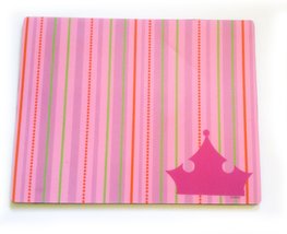 Disney Princess Tiara Striped Mouse Pad - £27.65 GBP