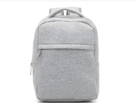NEW Exclusive DSW Backpack Dual Shoulder strap Gray Fabric Padded Handle - $18.02