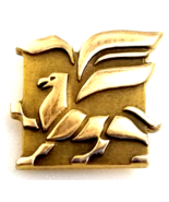 West Point Pepperell Griffin Lion Eagle Logo Employee Service Pin 10K GF cTo VTG - $33.00