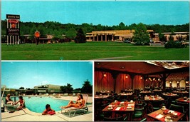 Colony 7 Motor Inn Motel Multiview Annapolis Maryland MD UNP Chrome Post... - £4.77 GBP