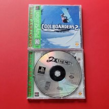 Sony Playstation 1 Cool Boarders 2 &amp; 2 Xtreme PS1 Scratched Disc Wear Use Works - £9.57 GBP