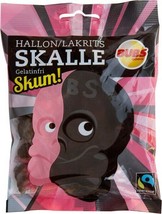 Bubs Skum skalle Hallo Lakrits 90g (SET OF 16 bags) - £34.82 GBP