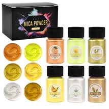 4/6bottle/Box 10g Resin Pigment Filler Pearlescent Powder -SetA05 (6 Bot... - $220.09 MXN