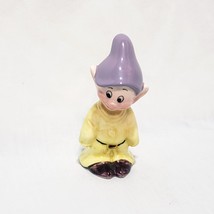 Disney Snow White Dopey Dwarf  Figurine Porcelain Malaysia 3&quot; - £18.71 GBP