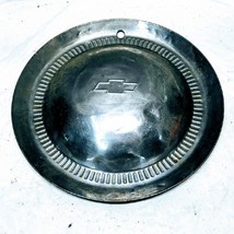 1953 Chevrolet Chevy Bel Air 15&quot; Stainless Bowtie Wheel Cover OEM Used Hub Cap - £39.20 GBP