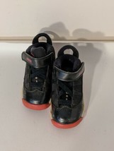 Nike Air Jordan Retro 6 Rings size 6c Toddler Pink and Black 323420-004 ... - $28.04