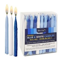 Rite Lite Chanukah Value Pack of 90 Decorative Candles - 90 Pack Hanukkah Candle - $21.29