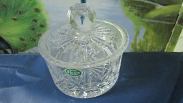 Stuart British Crystal Covered Bowl Trinket Box New In Box - £35.60 GBP