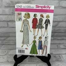 Simplicity 1242 OS Vintage Doll Clothes For 11 1/2&quot; Fashion Doll Sewing New - $8.23 CAD