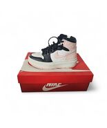 Nike WMNS Air Jordan 1 High Elevate Soft Pink Black White Atmosphere DN3... - $63.36