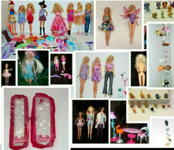 HUGE LOT 80&#39;s 90&#39;s 2000&#39;s OF Barbie Dolls Autumn fashion DOGS, CATS - £142.35 GBP