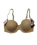 Maidenform Bra Womens 34C Pick Me Up Nude Underwire Push Up Neutral Capsule - $338.93 MXN
